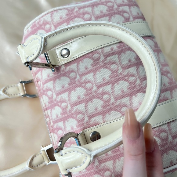 Rare Dior Pastel Pink Boston Bag - Picture 11 of 16